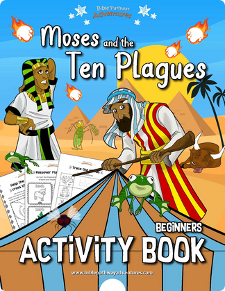 Moses and the Ten Plagues Activity Book for Beginners (PDF) – Bible ...