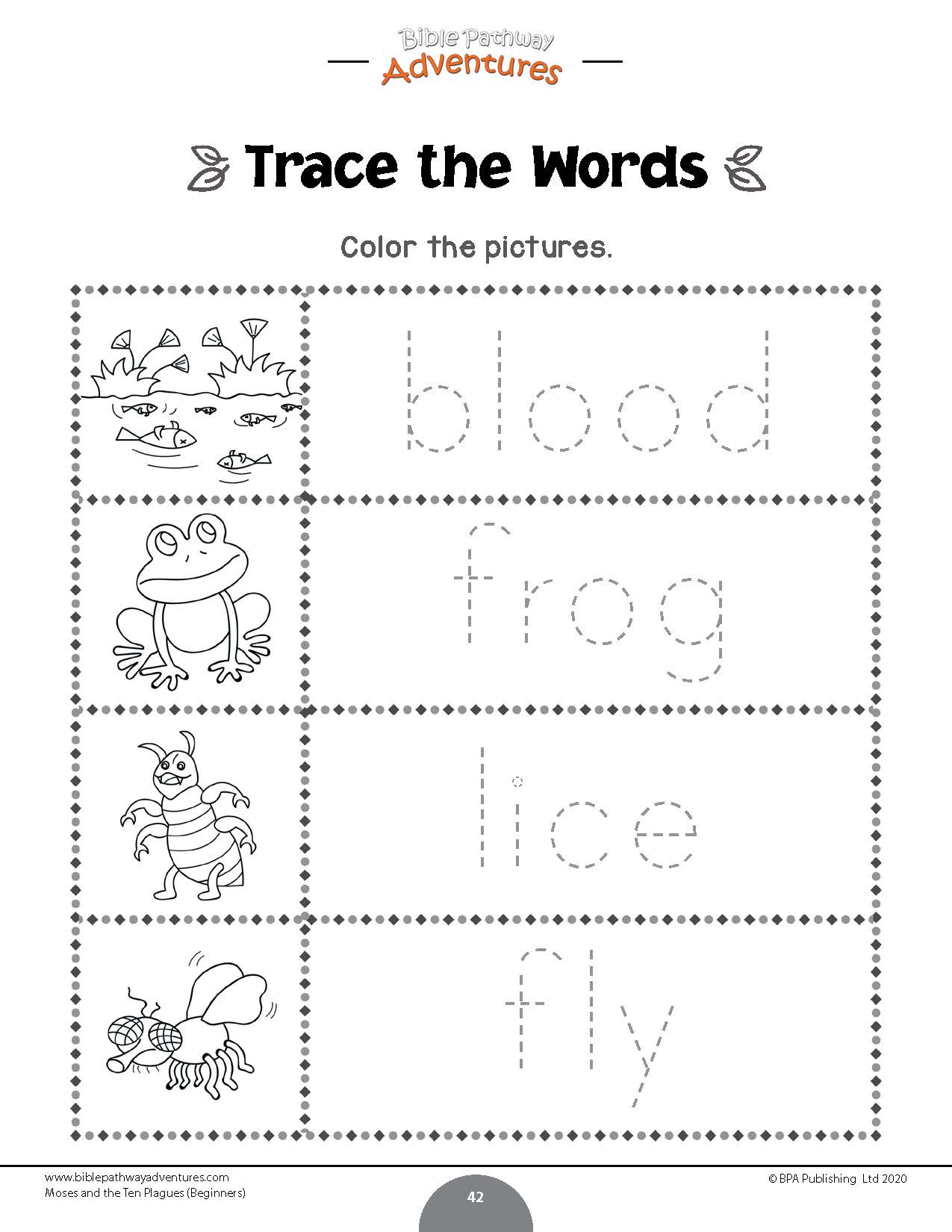 Ten Plagues gummed of Egypt word ten-plagues-gummed-of-egypt-word