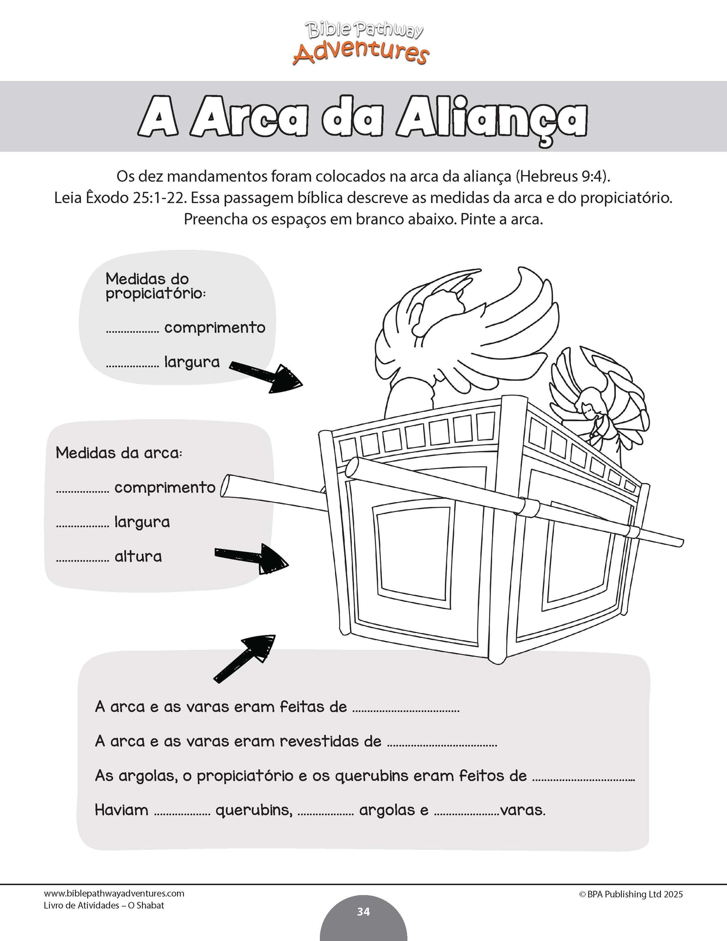 O Shabat: Livro de atividades