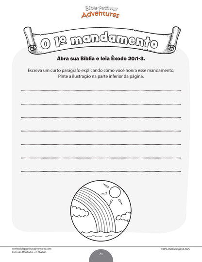 O Shabat: Livro de atividades