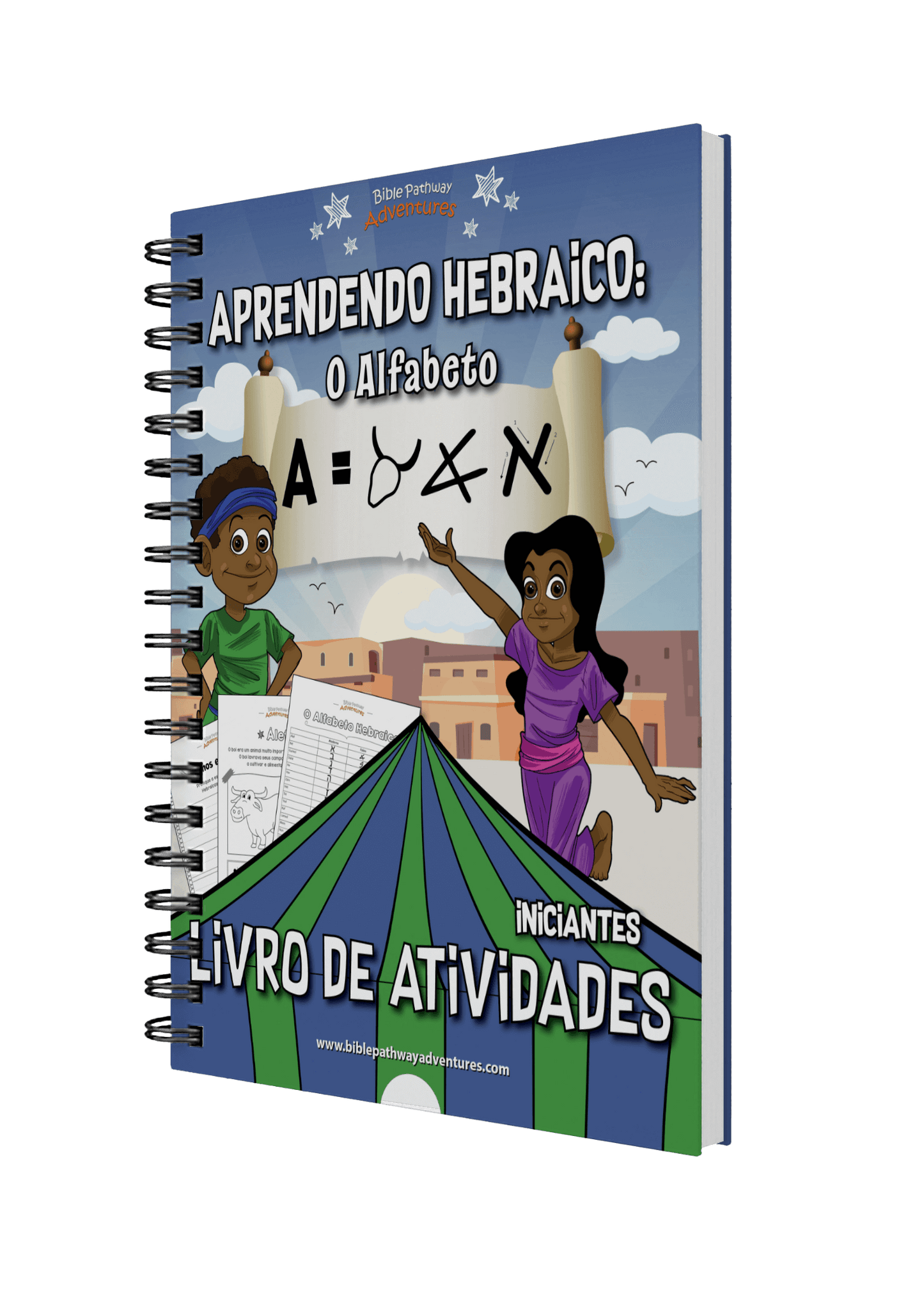 Aprendendo Hebraico: O Alfabeto - Livro de atividades