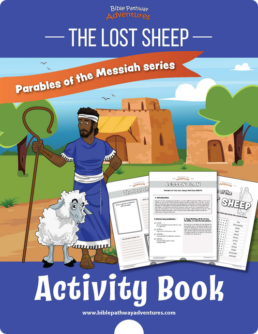 Parable of the Lost Sheep Activity Book (PDF)