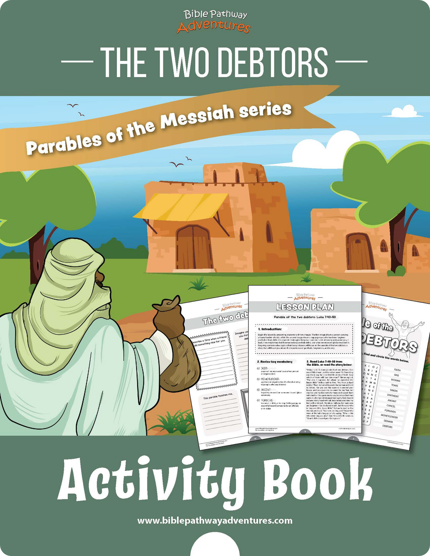 Libro de actividades de la parábola de los dos deudores