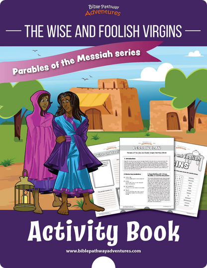 Libro de Actividades Parábola de las Vírgenes Sabias y Necias