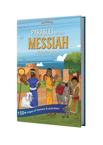 Parables of the Messiah Activity Book (paperback)