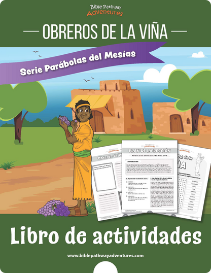 Parábola de los obreros de la viña: Libro de actividades
