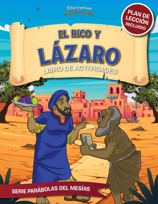 Parábola del rico y Lázaro: Libro de actividades 