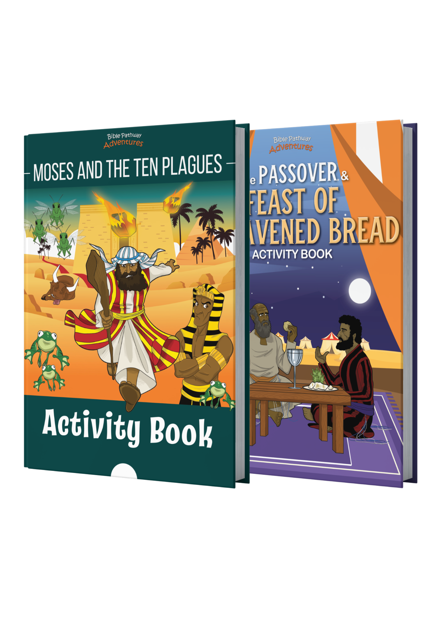 BUNDLE: The Passover Story Activity Books – Bible Pathway Adventures