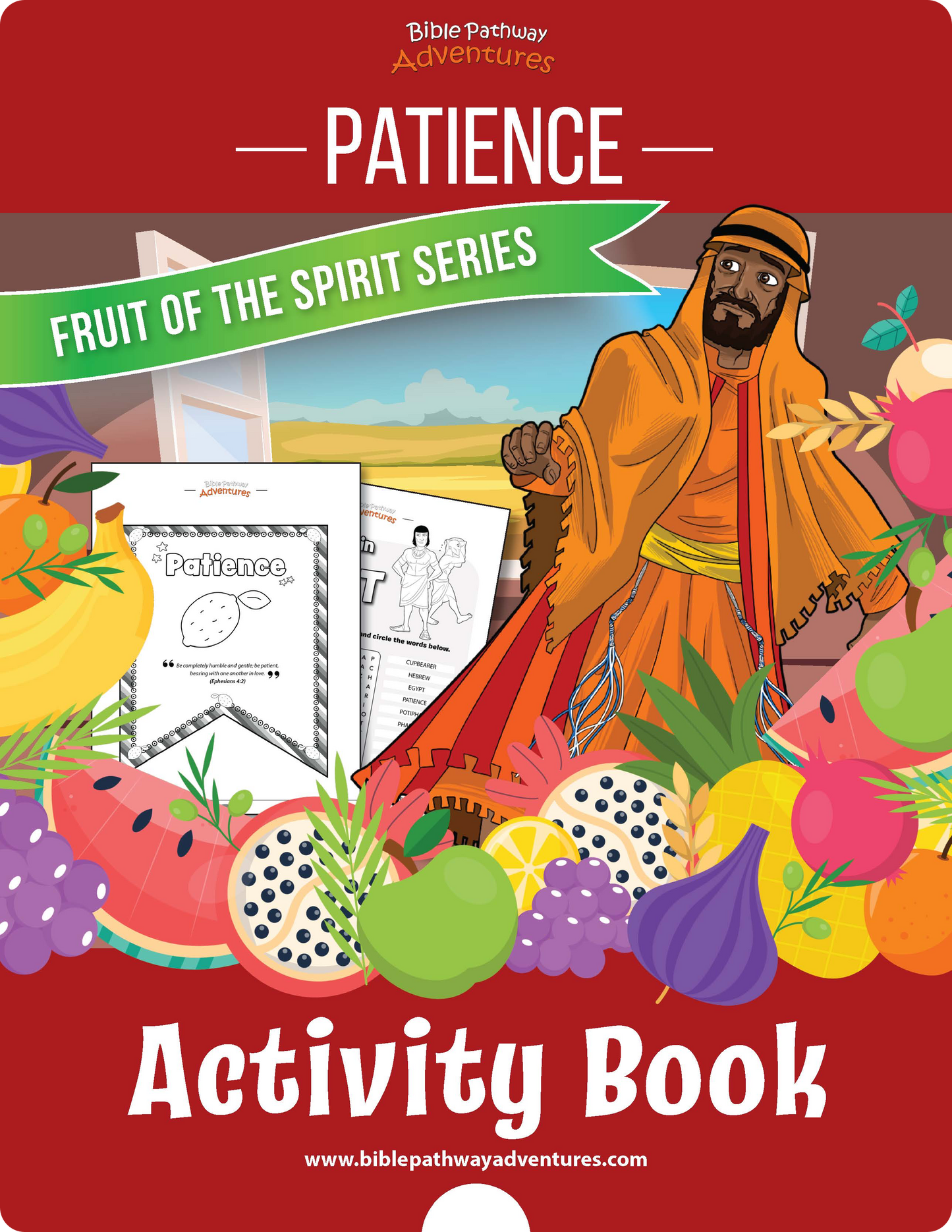 Patience: Fruit of the Spirit Activity Book (PDF)