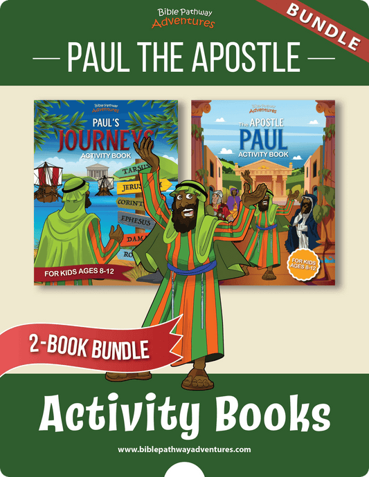 BUNDLE: Paul the Apostle Activity Books (PDF)