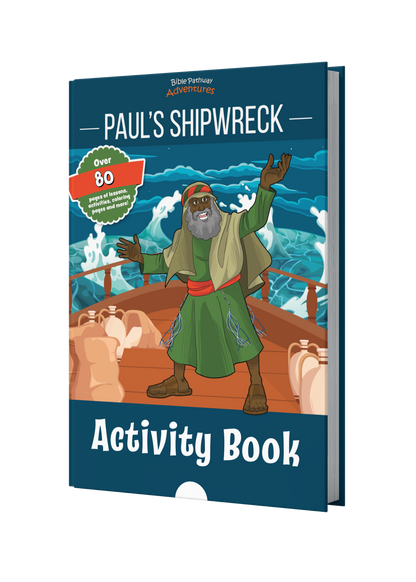 Paul's Shipwreck Activity Book