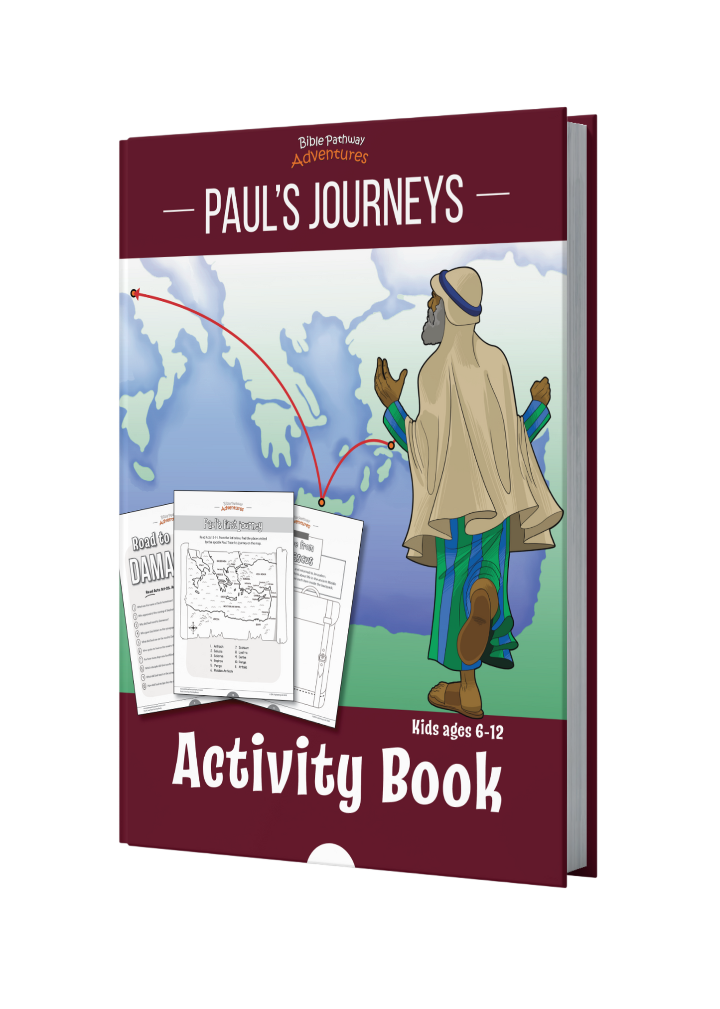 Paul's Journeys Activity Book (paperback)