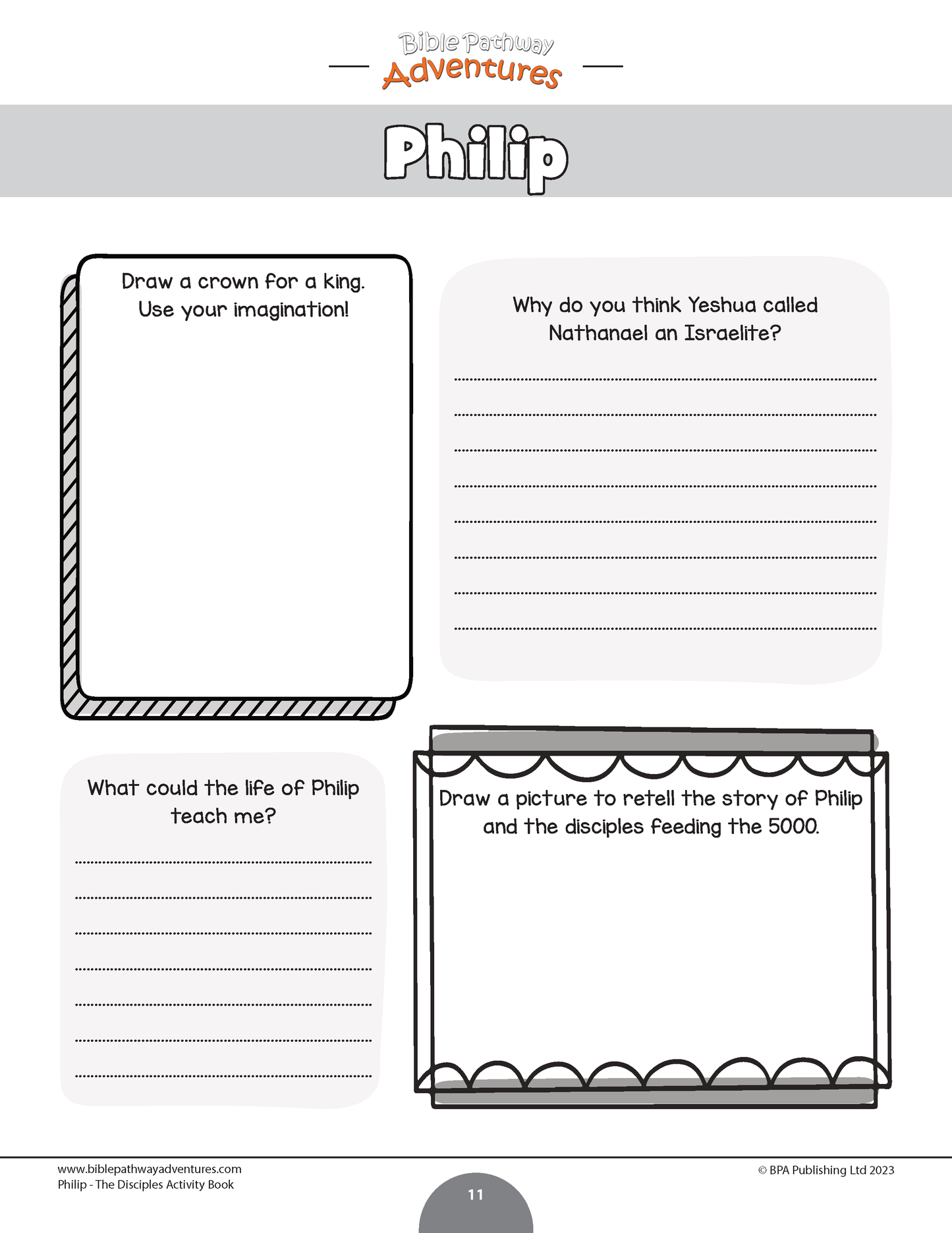 Philip: The Disciple Activity Book (PDF)