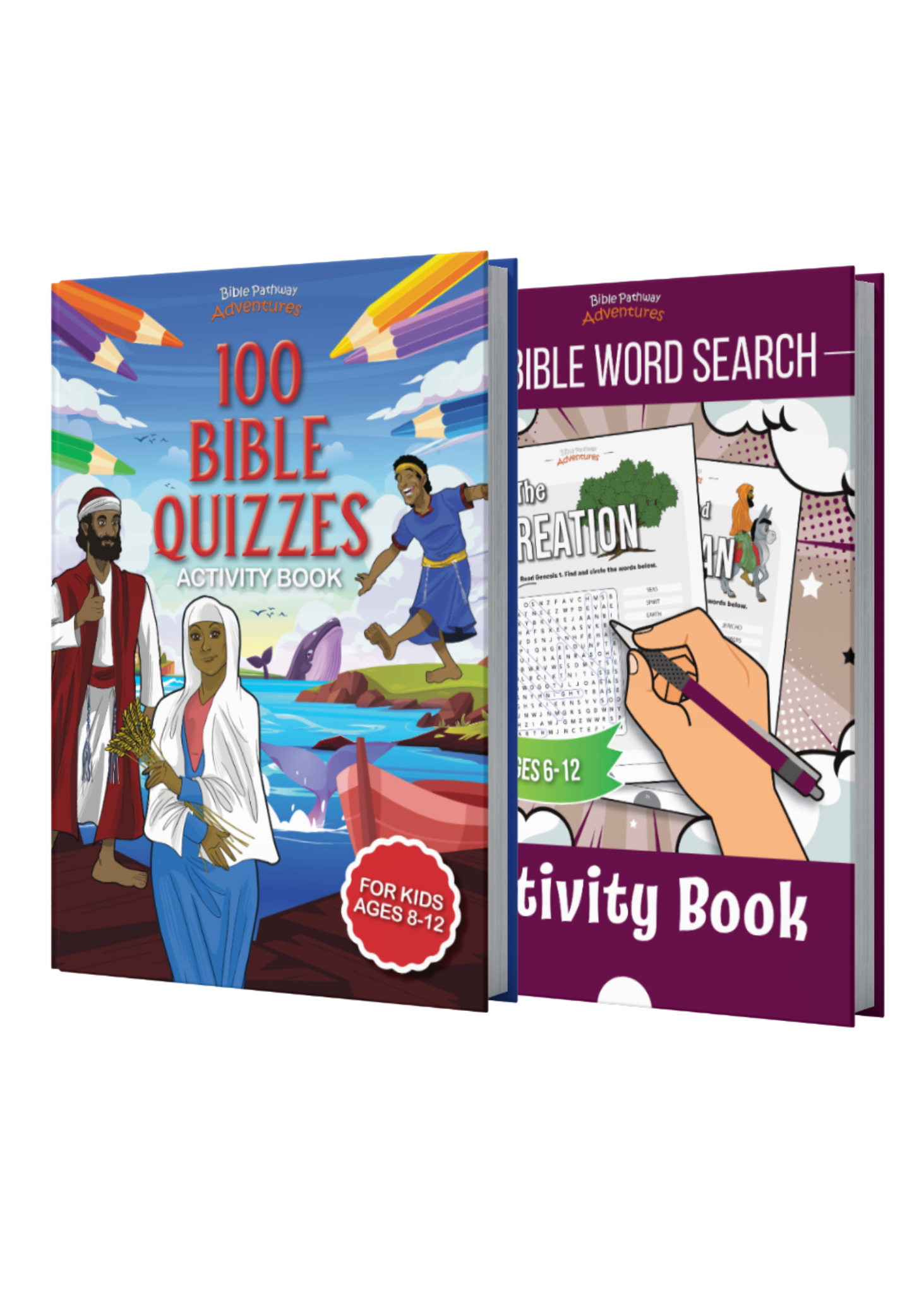 BUNDLE: Bible Quiz & Word Search Activity Books (paperback) – Bible ...