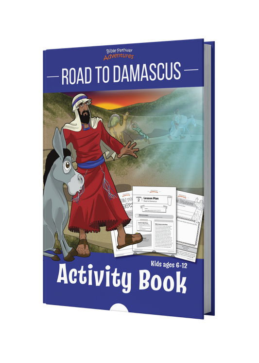 Road to Damascus Activity Book cover