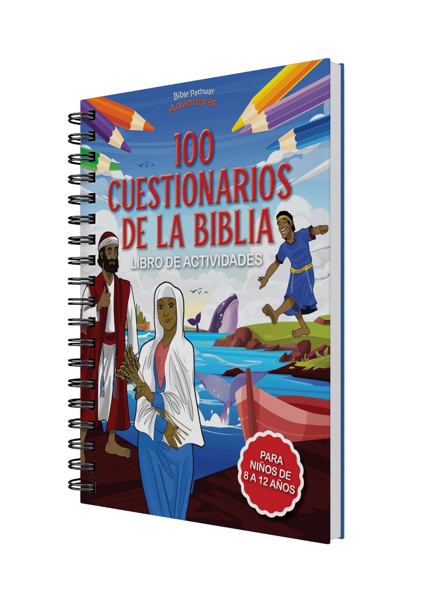 Libro de actividades de 100 cuestionarios de la Biblia