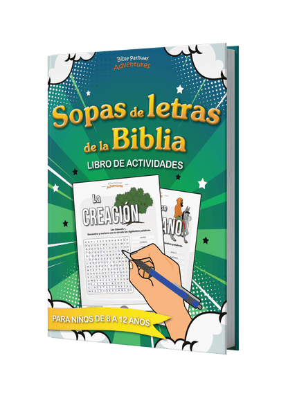 Sopas de letras de la Biblia: Libro de actividades