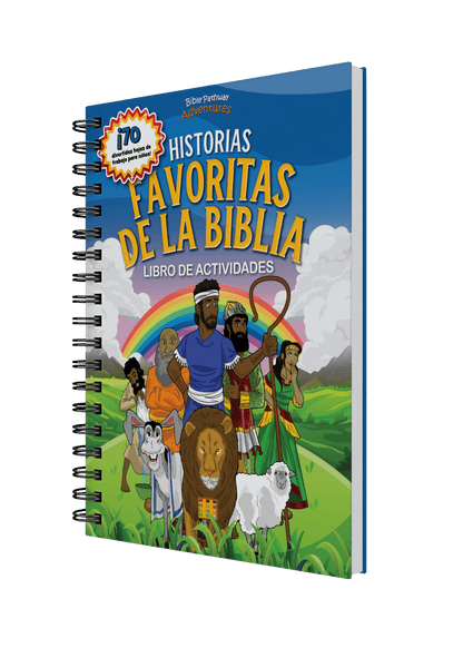 Libro de actividades de las historias favoritas de la Biblia