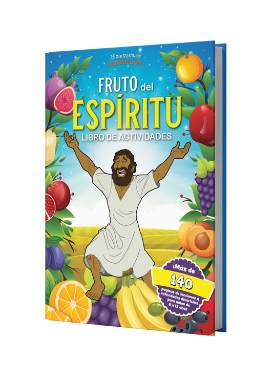 Libro de actividades del fruto del espíritu boo cover