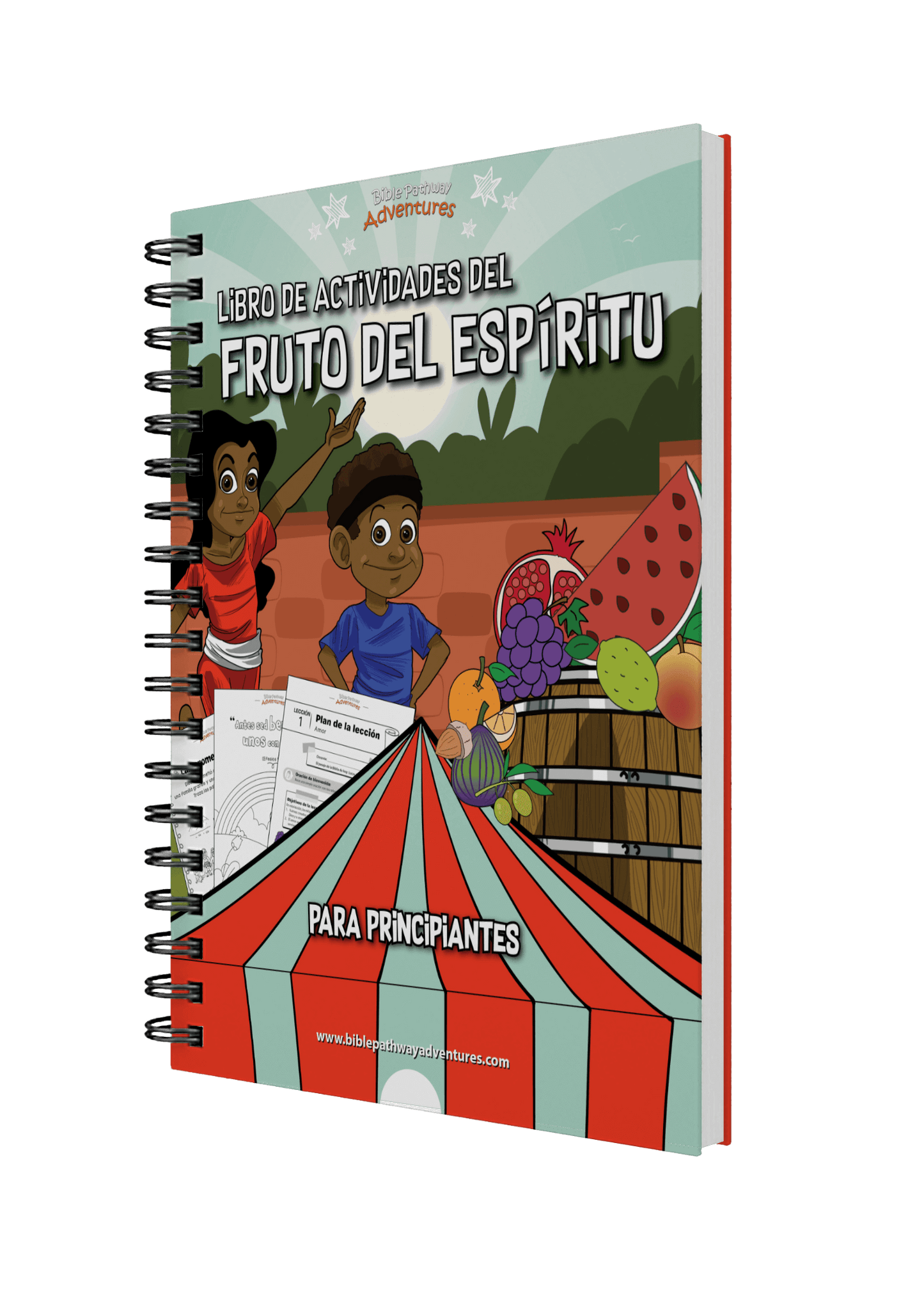 Libro de actividades del fruto del espíritu para principiantes