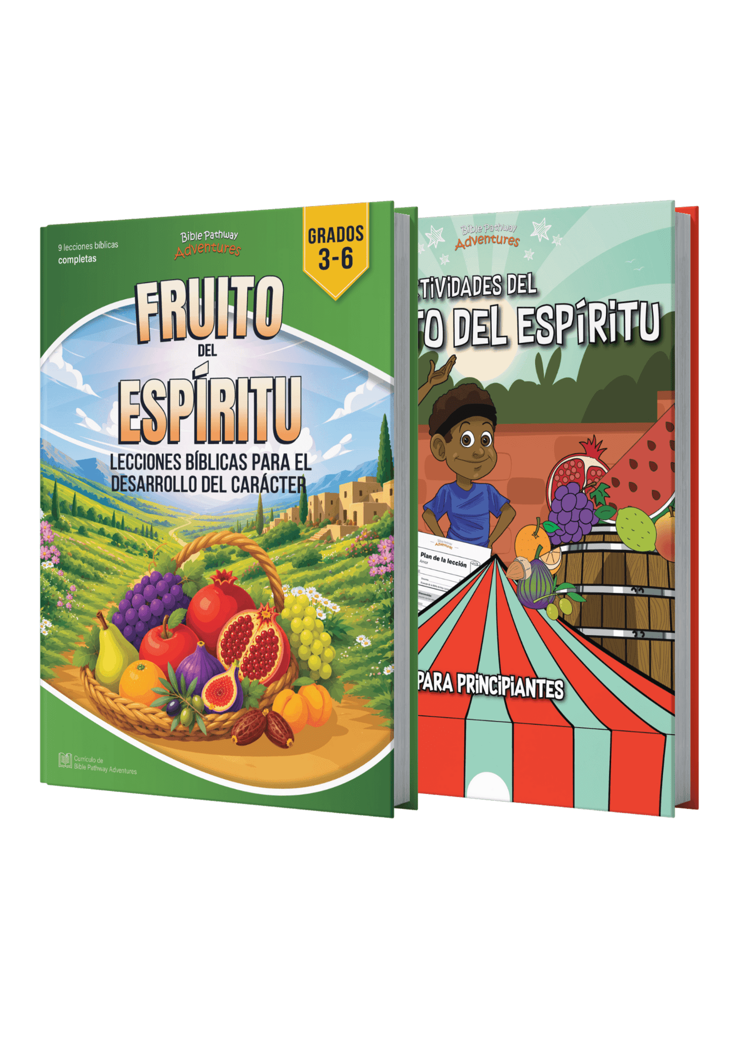 PAQUETE | Currículo Bíblico del Fruto del Espíritu para grados K-6