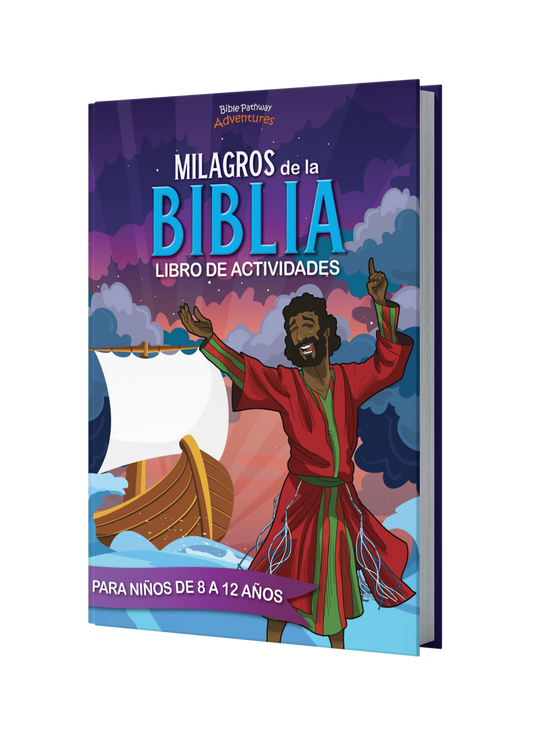 Libro de actividades de los milagros de la Biblia 