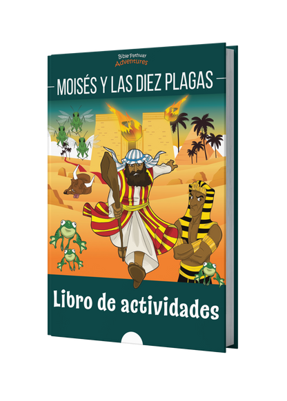Moisés y las diez plagas: Libro de actividades