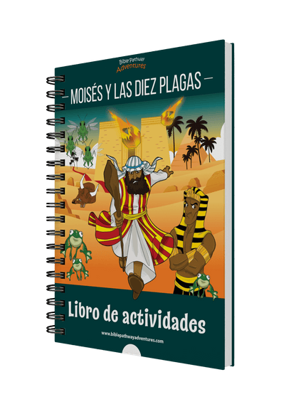 Moisés y las diez plagas: Libro de actividades