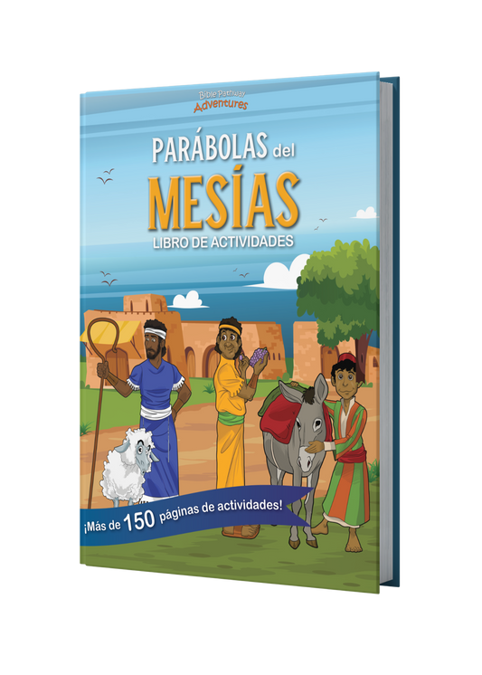 Libro de actividades de las parábolas del Mesías (paperback)
