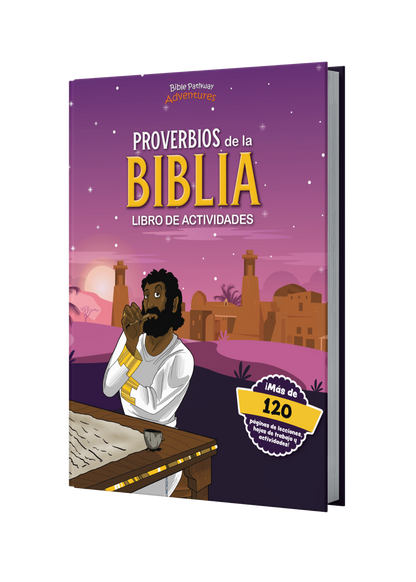 Libro de actividades de proverbios de la Biblia (paperback)