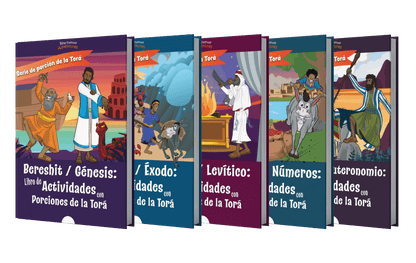 BUNDLE: Libros de actividades de porciones de la Torá