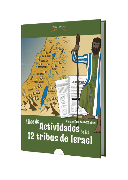 Libro de actividades de las 12 tribus de Israel