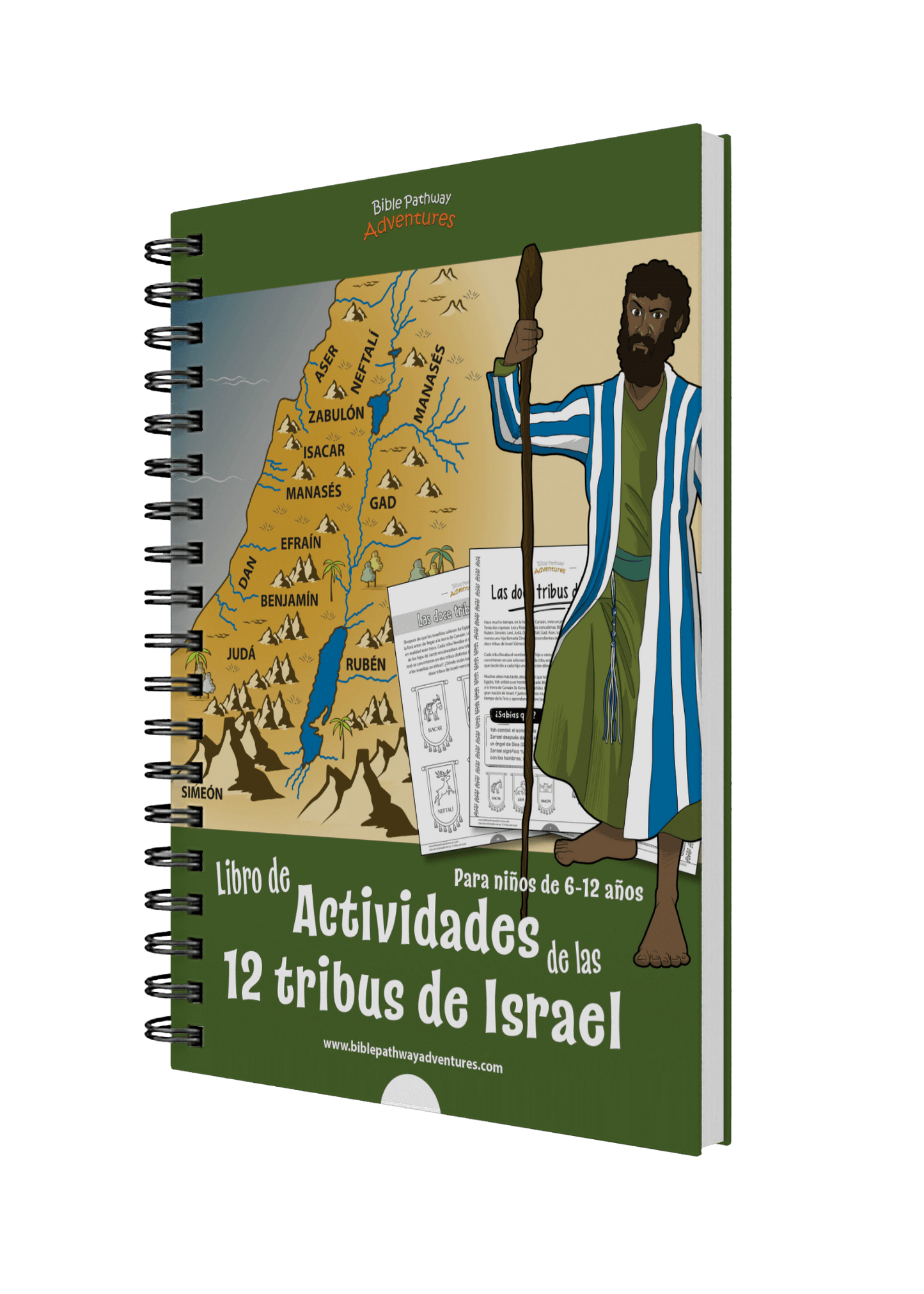 Libro de actividades de las 12 tribus de Israel