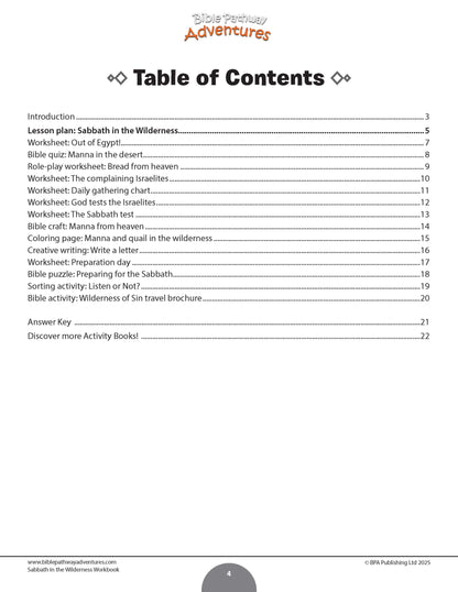 Sabbath in the Wilderness Workbook