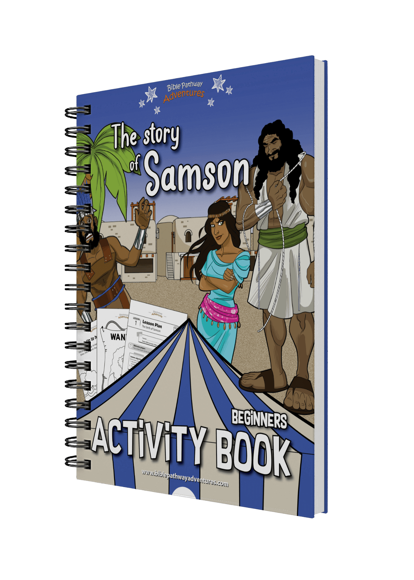 The story of Samson Activity Book for Beginners