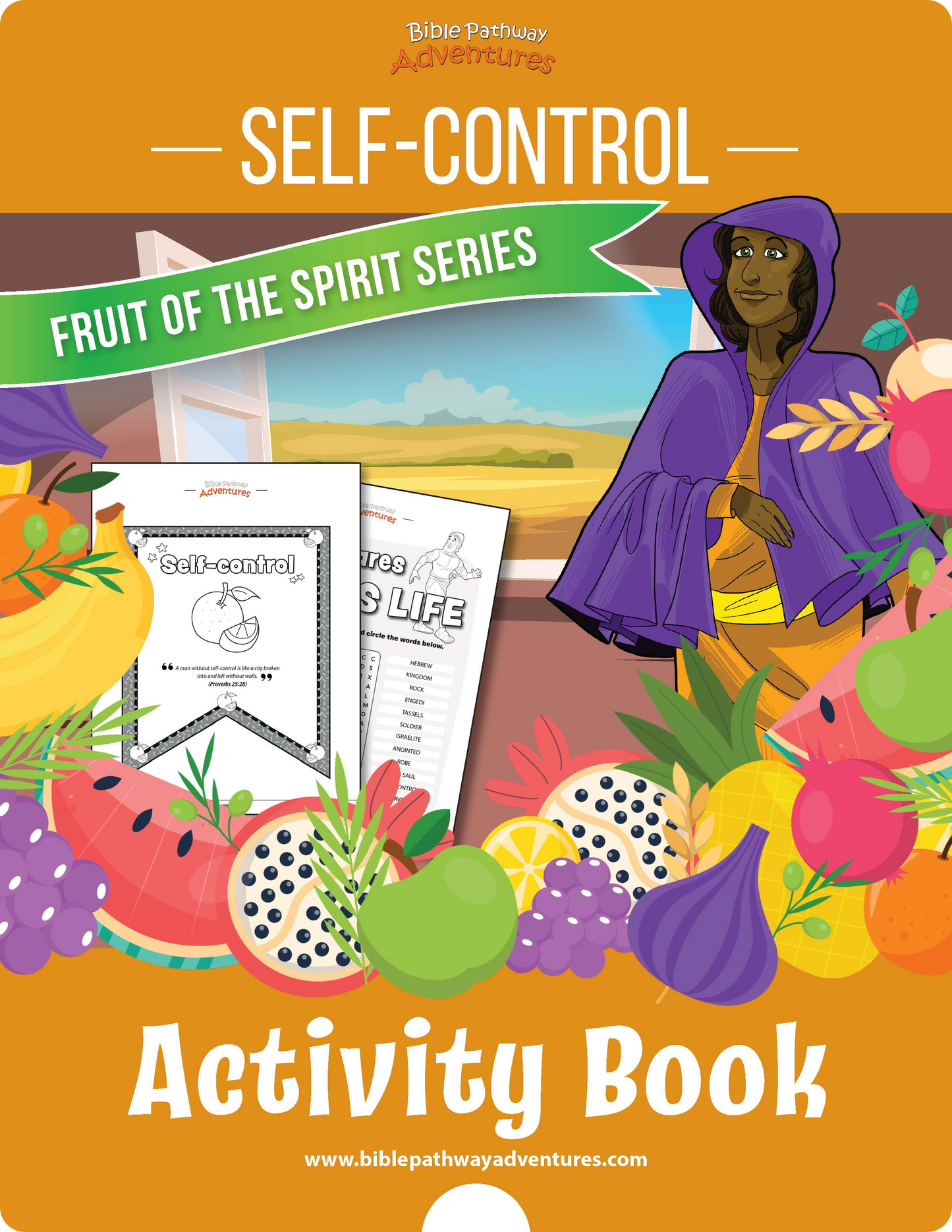 Self-control: Fruit of the Spirit Activity Book