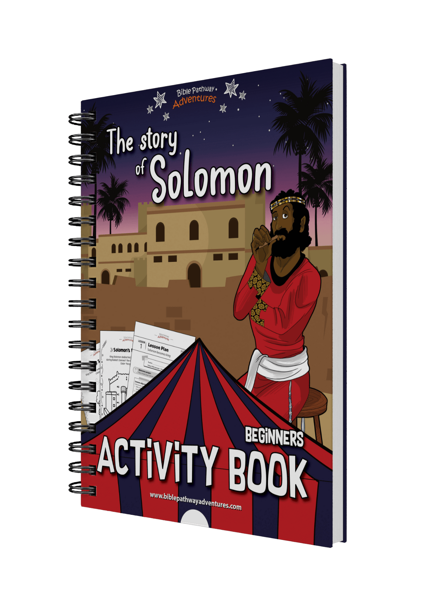 The story of Solomon Activity Book for Beginners