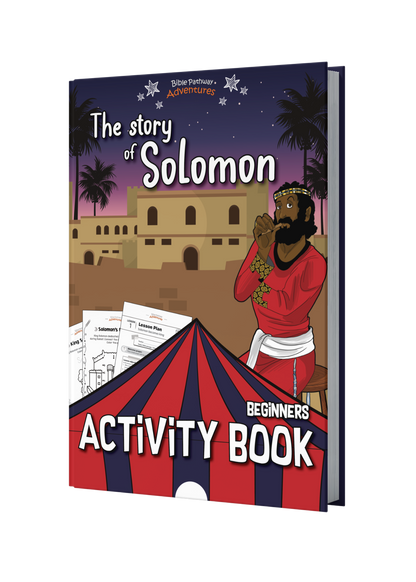 The story of Solomon Activity Book for Beginners (paperback)
