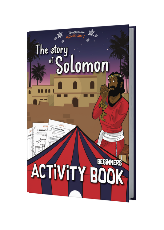 The story of Solomon Activity Book for Beginners (paperback)