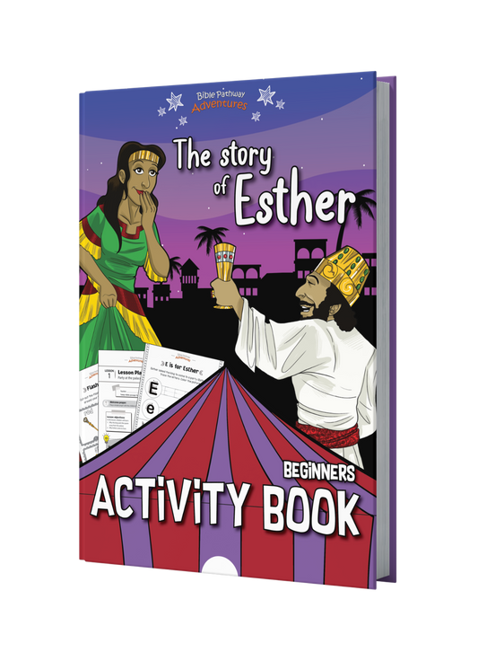 The story of Esther Activity Book for Beginners