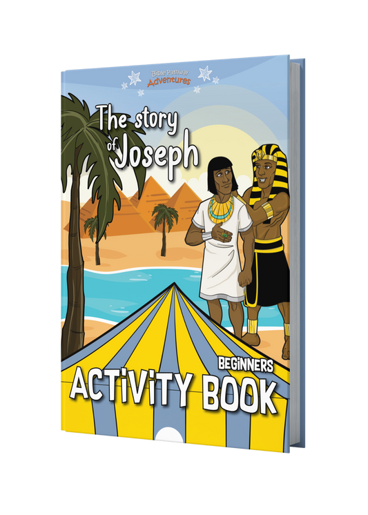 The story of Joseph Activity Book for Beginners (paperback)