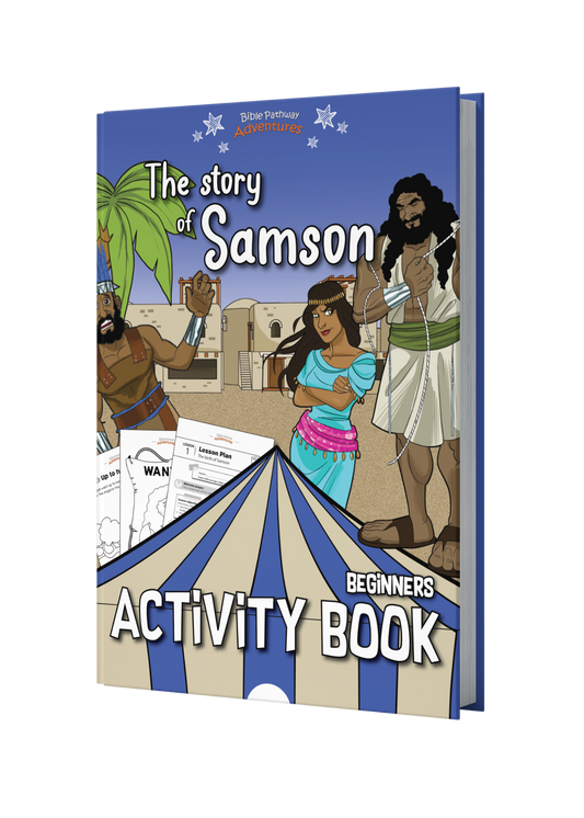 The story of Samson Activity Book for Beginners