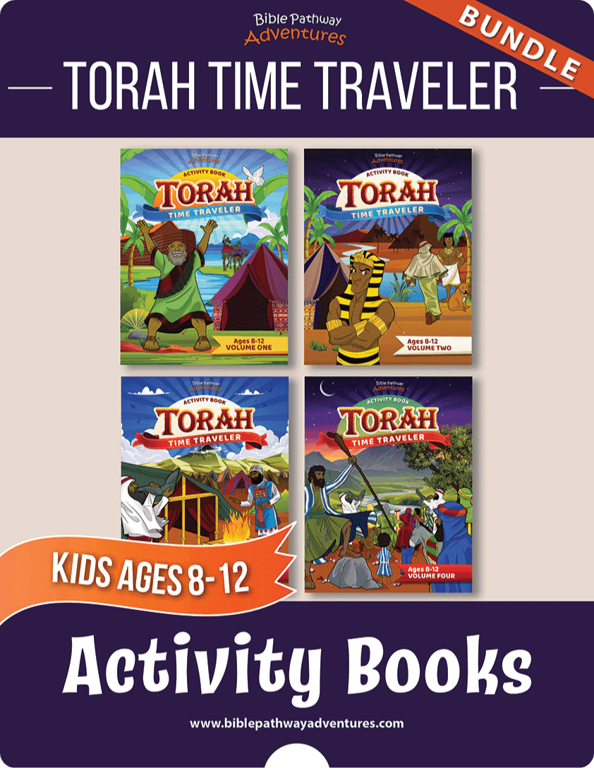 BUNDLE: Torah Time Traveler Activity Books (PDF)