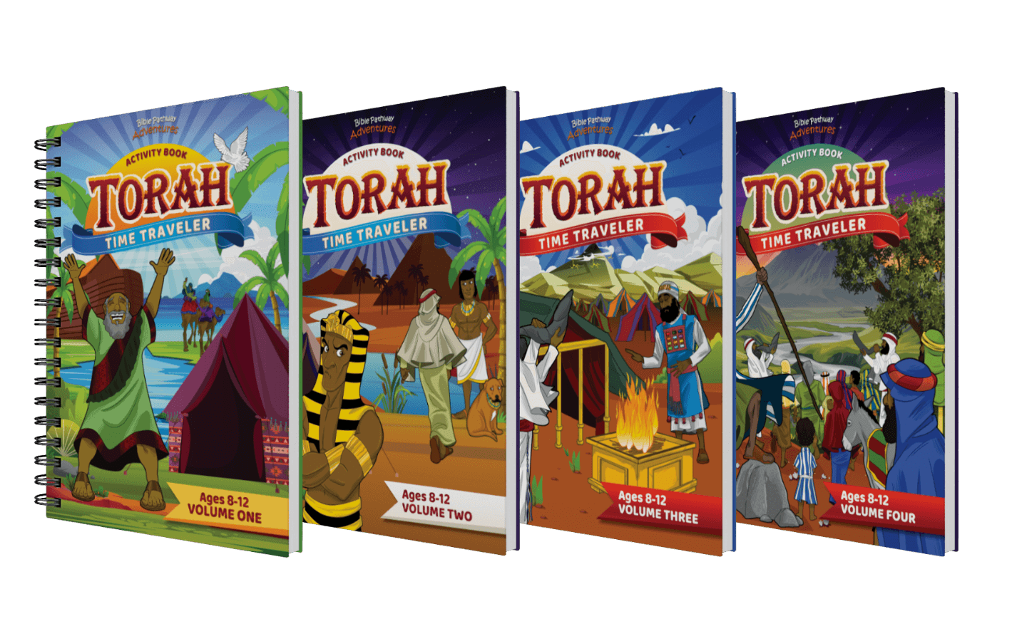 BUNDLE: Torah Time Traveler Activity Books