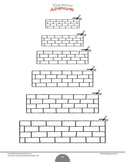 Torah Time Traveler Activity Book: Volume One (PDF)