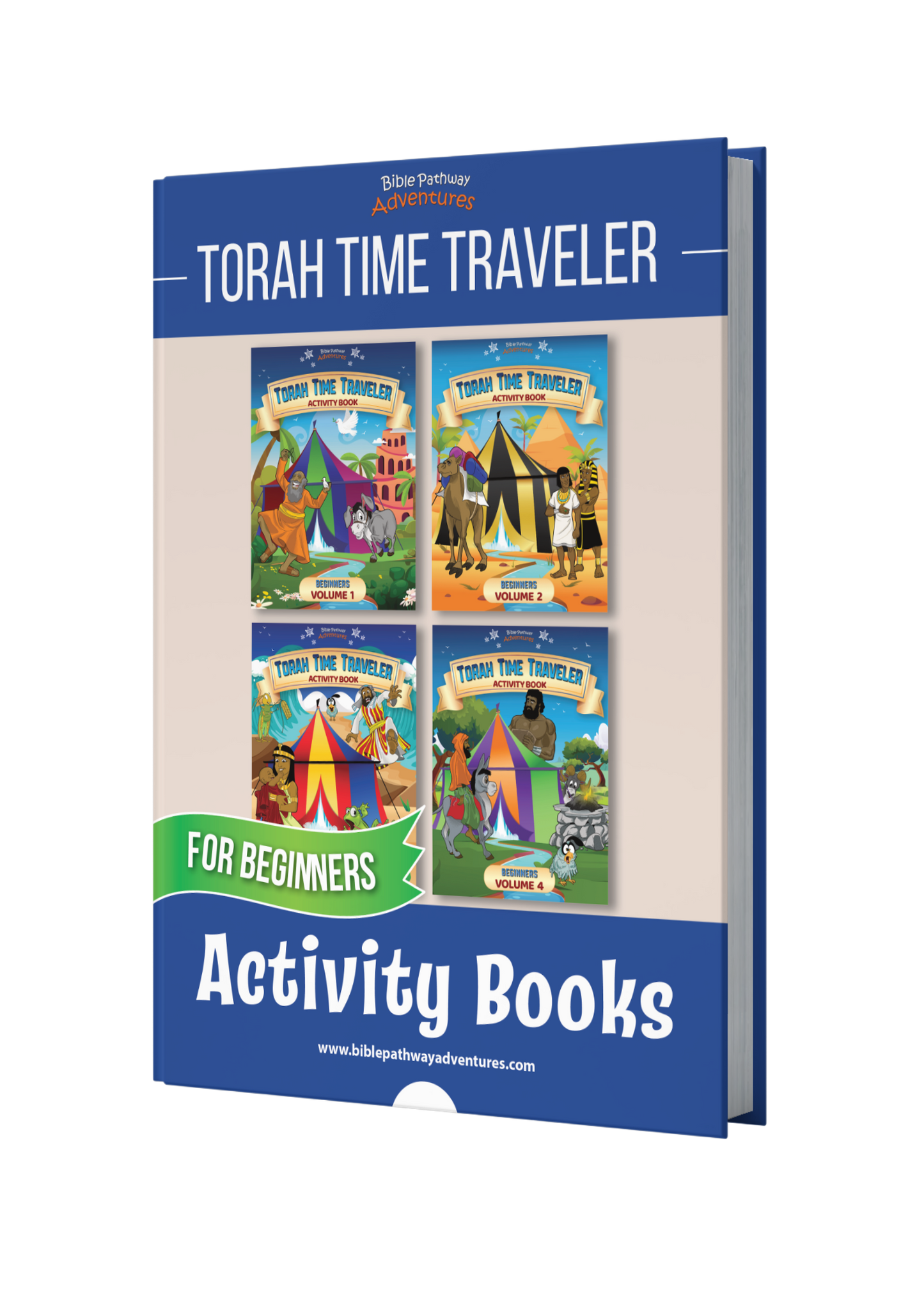 BUNDLE: Torah Time Traveler Activity Books for Beginners