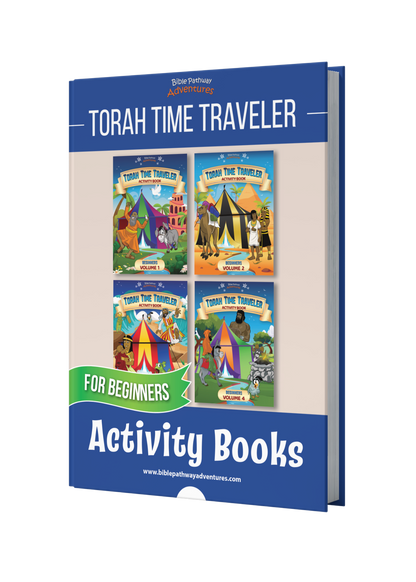BUNDLE: Torah Time Traveler Activity Books for Beginners