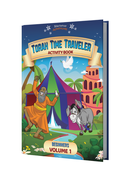 Torah Time Traveler Activity Book for Beginners: Volume 1 (paperback)