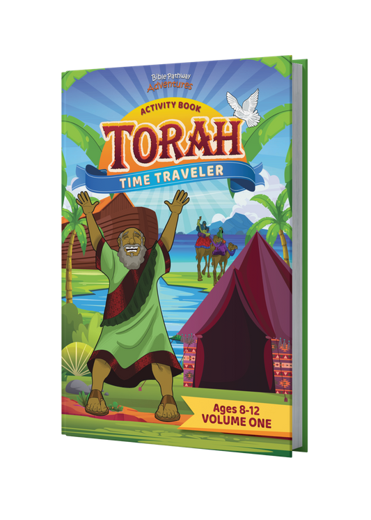 Torah Time Traveler Activity Book: Volume One