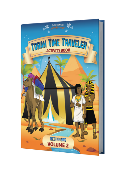 Torah Time Traveler Activity Book for Beginners: Volume 2